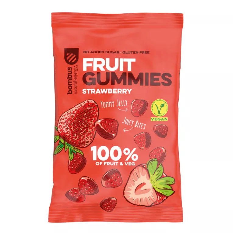 Bombus Erdbeer-Fruchtgummis – 35g