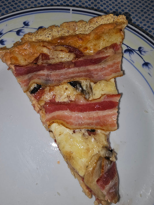 Gluténmentes pizza bambuszrostlisztből
