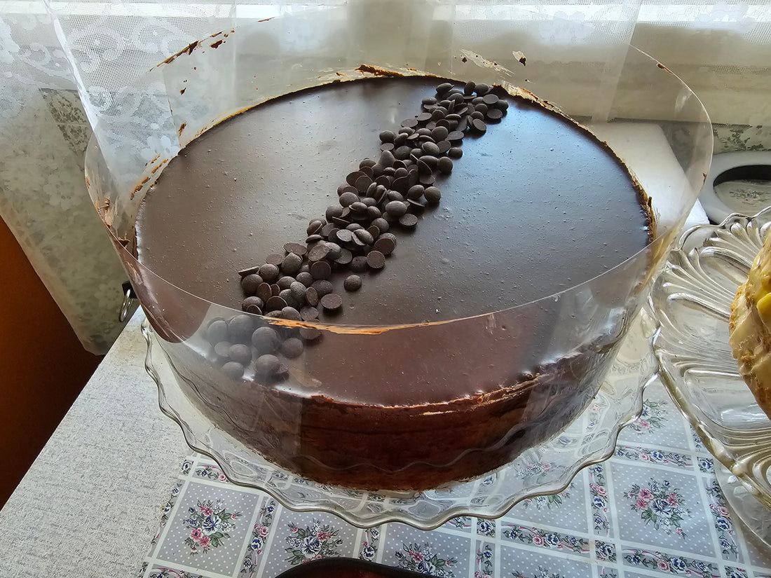 Csokitorta kakaórosttal – cukormentes, low carb