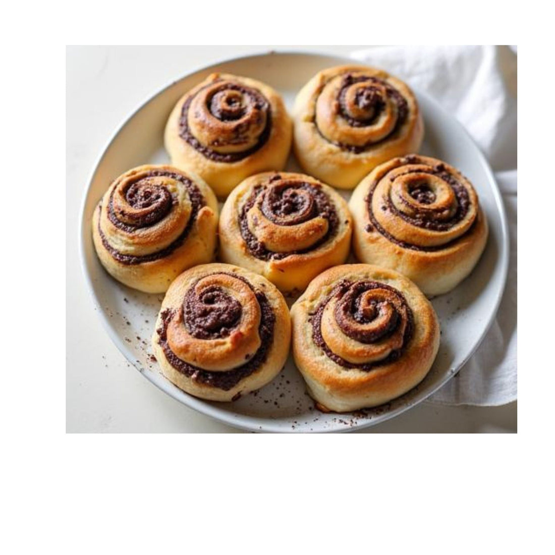Keto Kakaós Csiga - Glutén, Cukor és Tejmentes