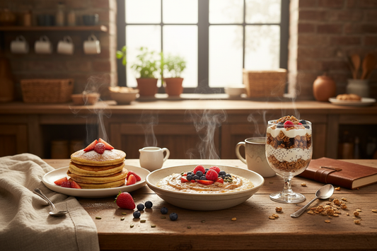 Glutenfreies Familienfrühstück – 3 schnelle Rezepte für den Morgen