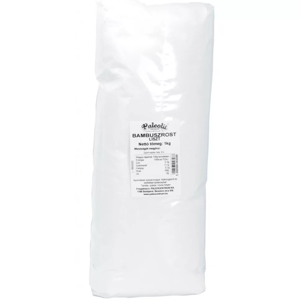 Bambusfasermehl 1kg – Glutenfreier Mehlersatz, Low Carb & Paleo