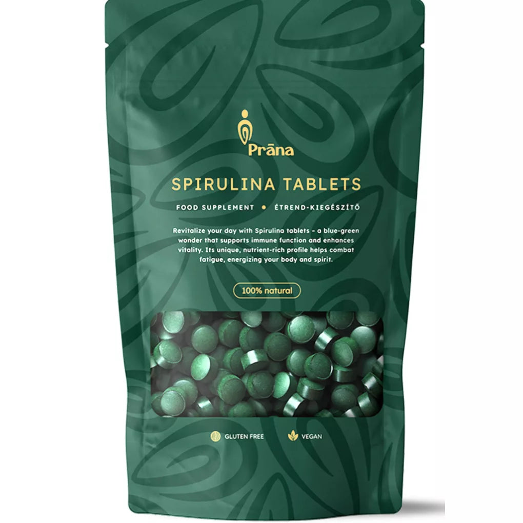 Prana Spirulina Tabletten 125g – Bio & Vegan