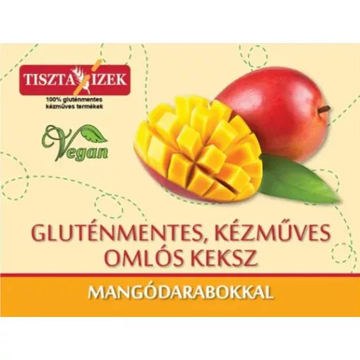 Tiszta Ízek Glutenfreie Mango-Mürbekekse – 180g
