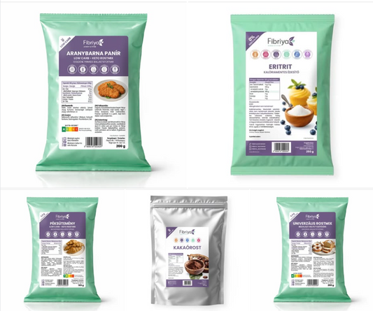 Fibriya „Zusammen leichter" Box – Das komplette Low-Carb Starter-Set