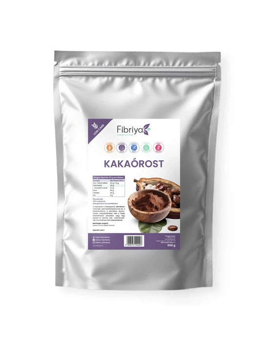 Fibriya Kakaofaser 500g – Kakaopulver & Mehlersatz, Low Carb & Glutenfrei
