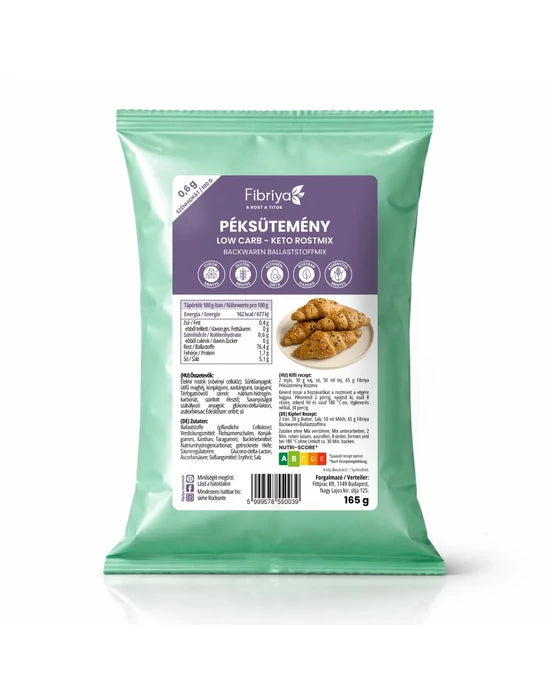 Fibriya Gebäck-Fasermix 165g – Low Carb & Keto Mehlersatz, Glutenfrei