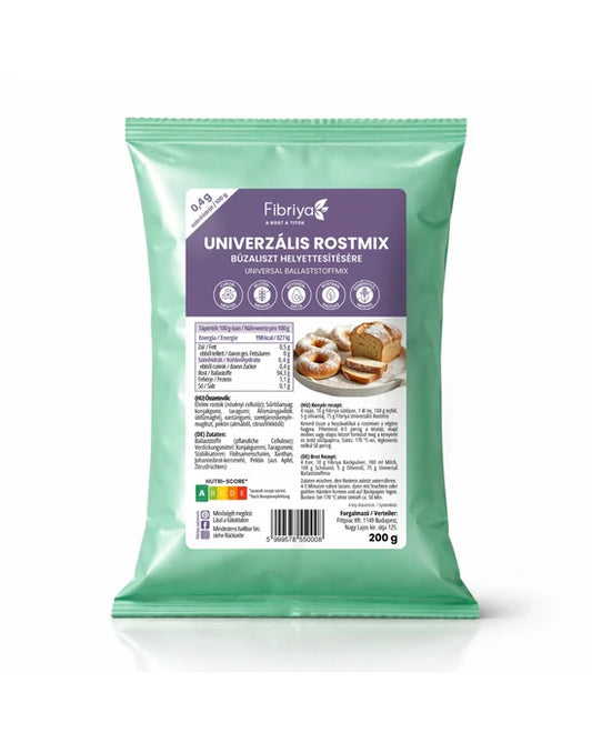 Fibriya Univerzális Rostmix – Búzaliszt helyettesítésére 200g