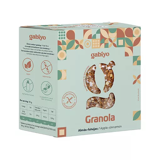 Gabiyo Granola Apfel-Zimt – 275g