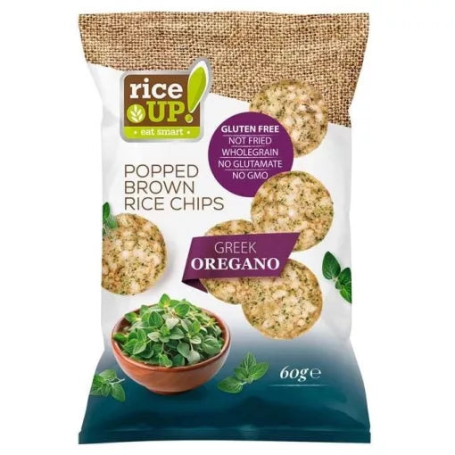 Rice Up! Chips Griechischer Oregano – 60g
